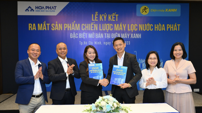 Điện máy Xanh phân phối máy lọc nước Hòa Phát