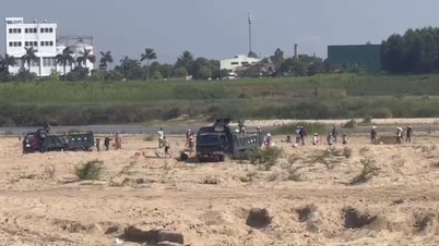 Is the stolen sand mine still intact?