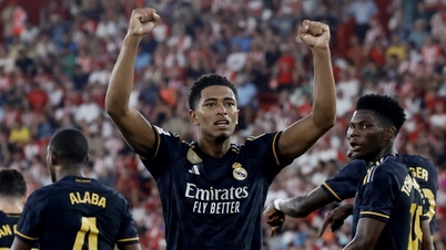 Jude Bellingham rực sáng tạo cú đúp, Real Madrid ngược dòng đánh bại Almeria