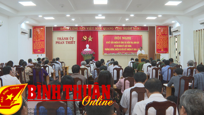 Phan Thiết chú trọng công tác kiểm tra, giám sát, thi hành kỷ luật Đảng