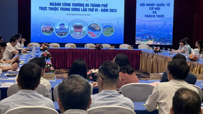 Khai mạc Hội nghị ngành Công Thương 5 thành phố trực thuộc Trung ương lần thứ VI năm 2023