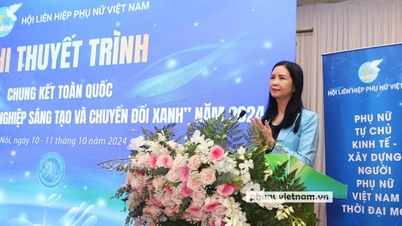 40 Dự án xuất sắc tranh tài tại Vòng chung kết toàn quốc cuộc thi "Phụ nữ khởi nghiệp sáng tạo và chuyển đổi xanh" năm 2024