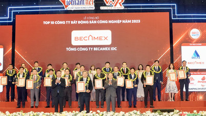 Becamex IDC បានបង្កើតយ៉ាងរឹងមាំជាក្រុមហ៊ុនអចលនទ្រព្យឧស្សាហកម្មដ៏មានកិត្យានុភាពបំផុត។