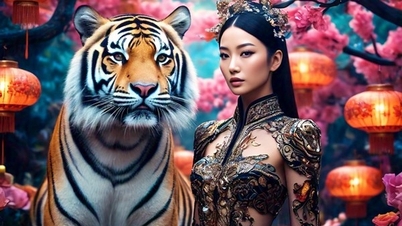 Before the Lunar New Year, 3 zodiac animals are supported by the golden dragon, reaching the peak of wealth and nobility.