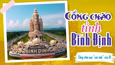 Cổng chào qua “con mắt” của AI