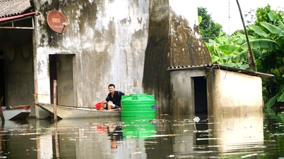 Lũ trên sông Bưởi gần báo động 3, Thanh Hóa sẵn sàng sơ tán 1.000 hộ dân