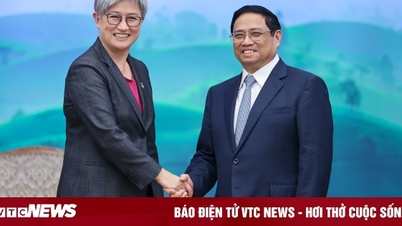 ファム・ミン・チン首相がオーストラリアのペニー・ウォン外相と会見