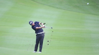 Tài năng trẻ Nguyễn Anh Minh khởi đầu không như ý trước những golfer huyền thoại