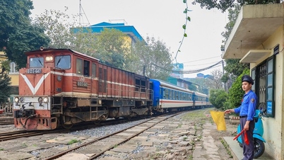 Đường sắt tăng tàu Hà Nội