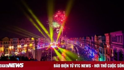 Nearly 900 thousand people flocked to 'Vin Universe' from North to South to countdown to welcome the new year