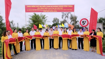 Khánh thành cầu giao thông nông thôn do Petrolimex tài trợ tại huyện Đức Hòa, tỉnh Long An