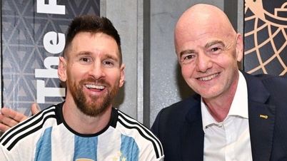 ប្រធាន FIFA ចង់ឱ្យ Messi លេងរហូតដល់ World Cup 2034 នៅអាយុ 47 ឆ្នាំ។