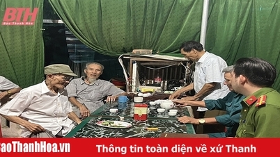 គំរូនៃក្រុមគ្រប់គ្រងដោយខ្លួនឯងលើសន្តិសុខ និងសណ្តាប់ធ្នាប់នៅ Trieu Son