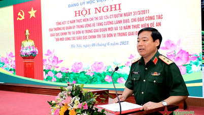 Đảng ủy Học viện Hậu cần: Nâng cao chất lượng đội ngũ cán bộ trực tiếp làm công tác giáo dục chính trị​