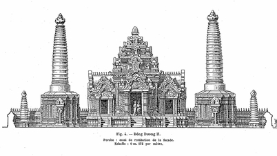ការ​ជួសជុល​ក្លោង​ទ្វារ​វត្ត​ព្រះពុទ្ធ​សាសនា Dong Duong
