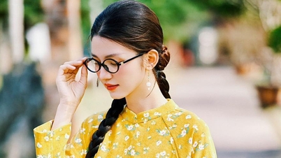 Velvet floral ao dai និង 3 ស្ទីលដ៏ស្រស់ស្អាតអស្ចារ្យសម្រាប់ Tet 2025