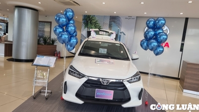 Toyota Wigo 2023 មានលក់នៅបន្ទប់តាំងបង្ហាញ Toyota ក្នុងប្រទេសវៀតណាម