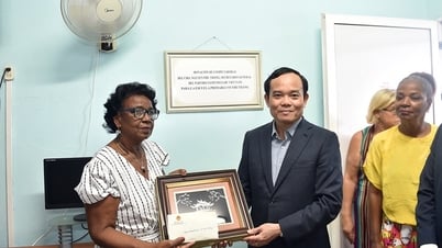 Phó Thủ tướng Trần Lưu Quang thăm ngôi trường mang tên nữ anh hùng Việt Nam ở La Habana