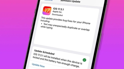 Apple phát hành bản cập nhật iOS 17.3.1