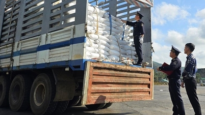 Two international border gates in Quang Tri receive the first shipment of the year of the Dragon