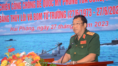 Quân chủng Hải quân kỷ niệm 50 năm Chiến công chống đế quốc Mỹ phong tỏa sông, biển miền Bắc