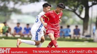 Hong Linh Ha Tinh ចូល​ដល់​វគ្គ​ផ្ដាច់ព្រ័ត្រ U15 ជាតិ