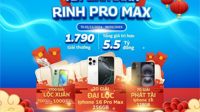 Đón Tết linh đình cùng kho quà gần 5,6 tỉ đồng từ VNPT