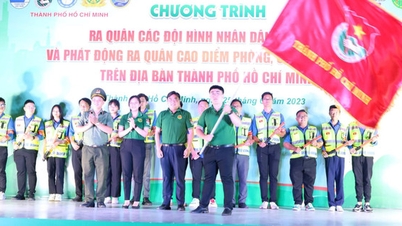Ra quân đội hình “Nhân dân tuần tra” cấp thành phố Hồ Chí Minh