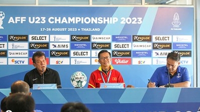 U23 Đông Nam Á 2023: HLV Hoàng Anh Tuấn khẳng định sẽ tuyệt vời hơn khi thắng Malaysia