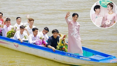 ប្រពន្ធអាយុ ១៧ឆ្នាំ ពាក់ខ្សែកមាសធ្ងន់ Ho Quang Hieu មកតាមទូកដើម្បីសុំរៀបការ