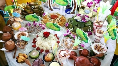 100 món ăn từ dừa sáp Trà Vinh được ghi vào sách kỷ lục Việt Nam