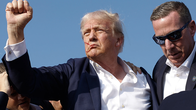 Ông Trump tuyên bố 'không sợ hãi mà kiên cường đối mặt tà ác'
