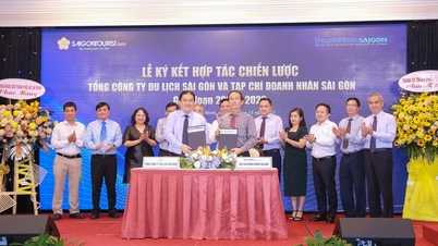 Saigontourist Group và Tạp chí Doanh Nhân Sài Gòn ký kết hợp tác chiến lược