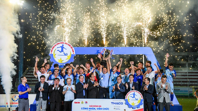 Quang Ninh Trade Union Team won the 2024 Workers and Civil Servants Football Tournament
