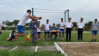 Lữ đoàn 167 Hải quân tổ chức Hội thao thể dục thể thao kỷ niệm 80 năm Ngày thành lập Quân đội Nhân dân Việt Nam