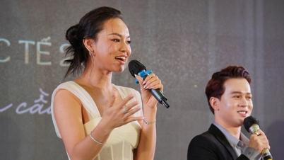 Á hậu Mai Ngô tham gia dọn rác, hướng dẫn sinh viên catwalk, hô tên