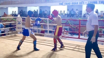 Hơn 500 VĐV tham gia giải vô địch kickboxing trẻ toàn quốc tại Bình Định