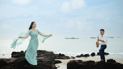 តន្ត្រីករ Luu Ha An និង Sao Mai Huyen Trang មានការសហការគ្នាយ៉ាងល្អ