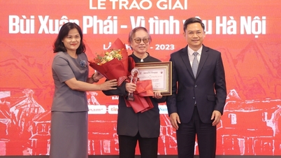 Giải thưởng Bùi Xuân Phái - Vì tình yêu Hà Nội 2023: Giải thưởng Lớn được trao cho NSND Đặng Nhật Minh