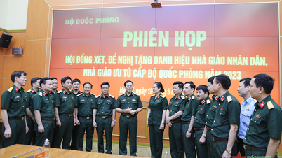 ក្រសួងការពារជាតិ ពិចារណា និងស្នើផ្តល់គោរមងារគ្រូបង្រៀនក្នុងជួរកងទ័ព