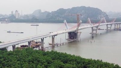 Opening of 2,000 billion bridge project on the occasion of the 69th anniversary of Hai Phong liberation
