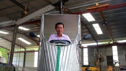 Từ thợ sửa xe đạp trở thành vua sáng chế của tỉnh Nghệ An