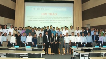 Can Tho៖ ពិភាក្សា​អំពី​ដំណោះស្រាយ​ដើម្បី​កសាង​ទីក្រុង​ឆ្លាត