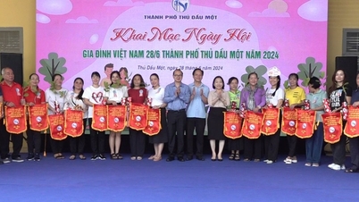 TP Thủ Dầu Một khai mạc ngày hội Gia đình Việt Nam 2024