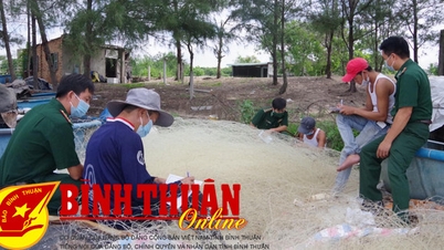 Hàm Tân kiểm điểm 9 cán bộ để tàu cá đánh bắt trái phép bị Malaysia bắt