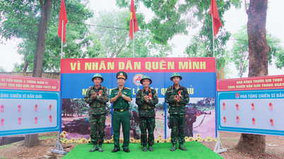 Combining training with building military capacity