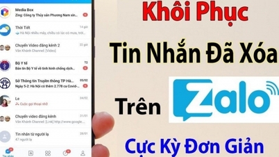 How to restore Zalo messages extremely simple you should know