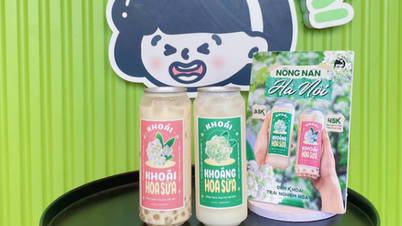 The surprising truth about the unique drink "milk flower tea" which is a hot trend recently