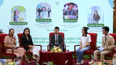 Vai trò của thanh niên trong việc thúc đẩy hành động vì khí hậu