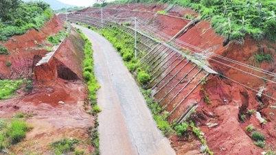 Exit for Bao Loc City bypass